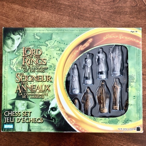 Lord Of The Rings, 2002, Vintage,‎ Chess Set, The Fellowship Of The Rings - Picture 4 of 15